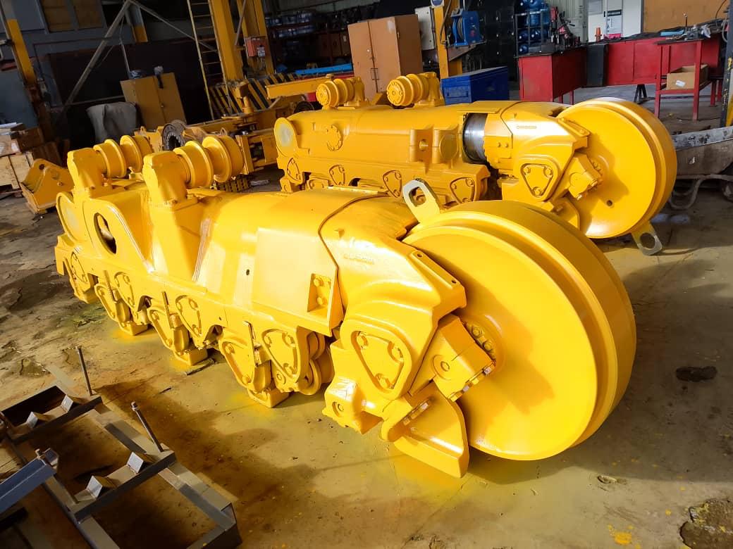 Refurbished mining equipment components